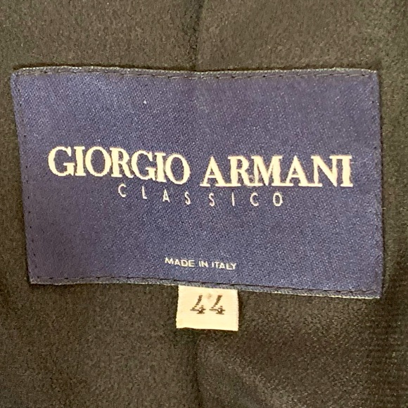 Vintage Giorgio Armani black blazer. Size 44 (fits 8-10) mint condition. - Picture 1 of 2